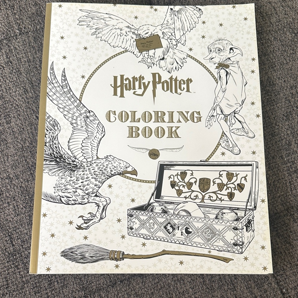 NEW Harry Potter Coloring Book